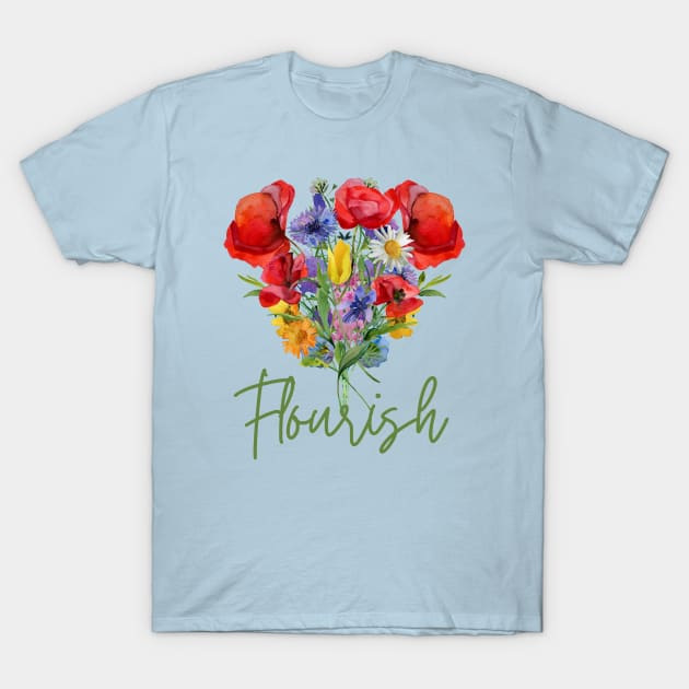 Flourish T-Shirt by Epic Shirt Store